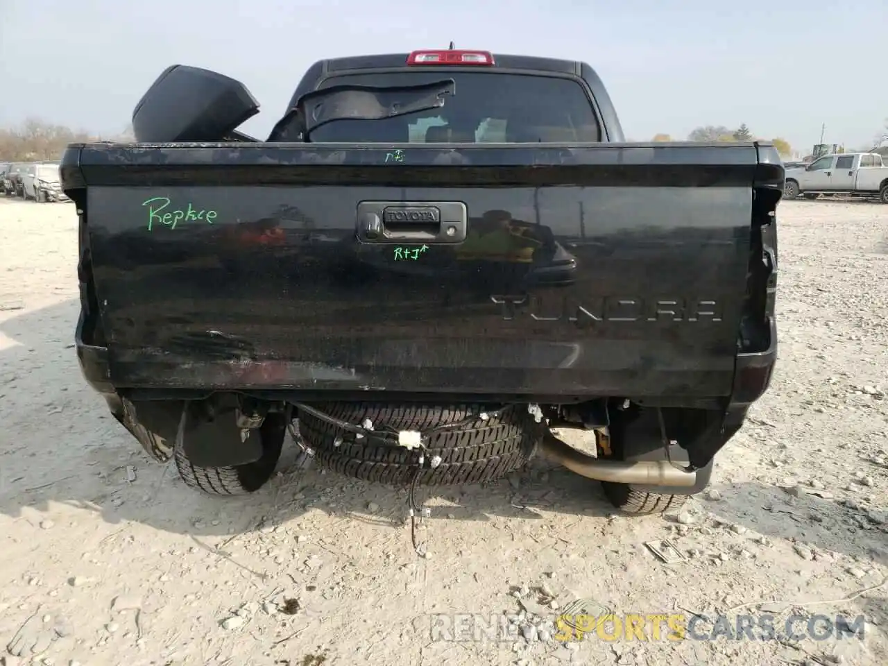 9 Photograph of a damaged car 5TFDY5F11LX925857 TOYOTA TUNDRA 2020