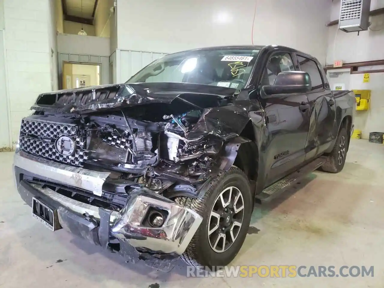 2 Photograph of a damaged car 5TFDY5F11LX935336 TOYOTA TUNDRA 2020