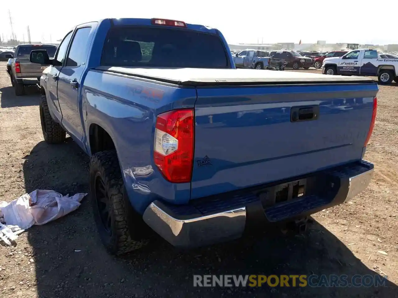 3 Photograph of a damaged car 5TFDY5F12LX883540 TOYOTA TUNDRA 2020