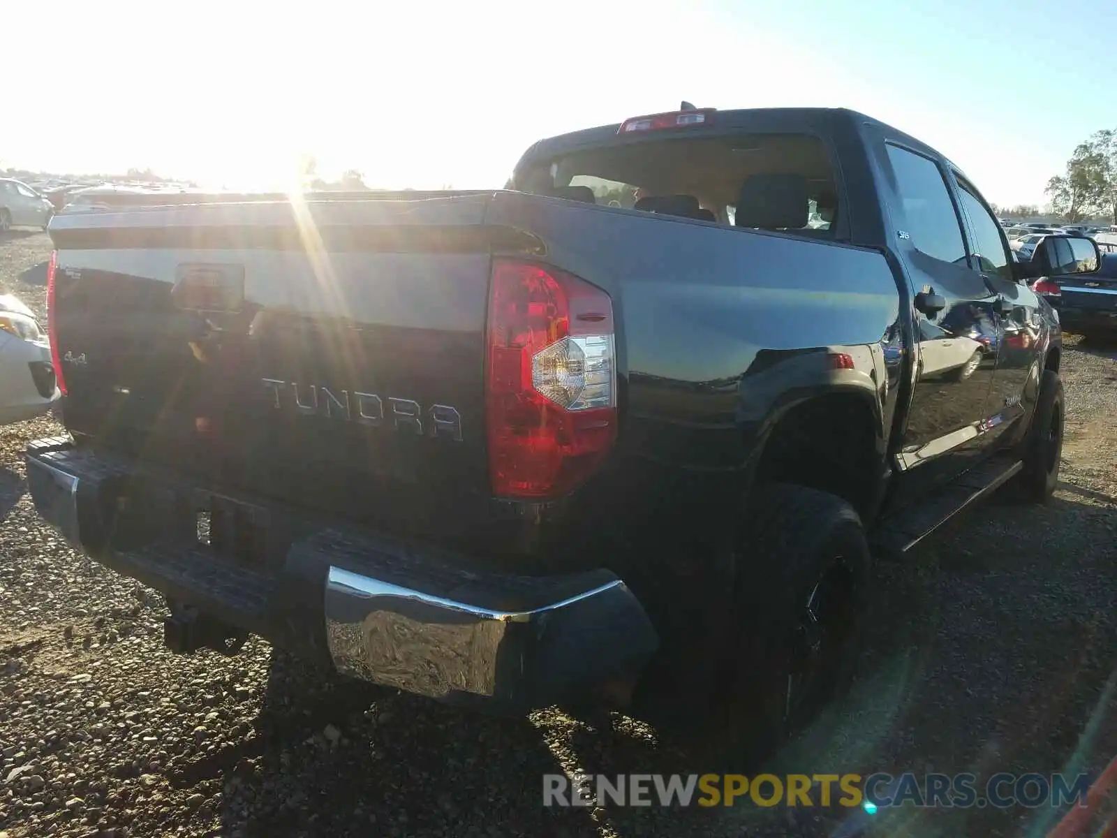 4 Photograph of a damaged car 5TFDY5F12LX888236 TOYOTA TUNDRA 2020