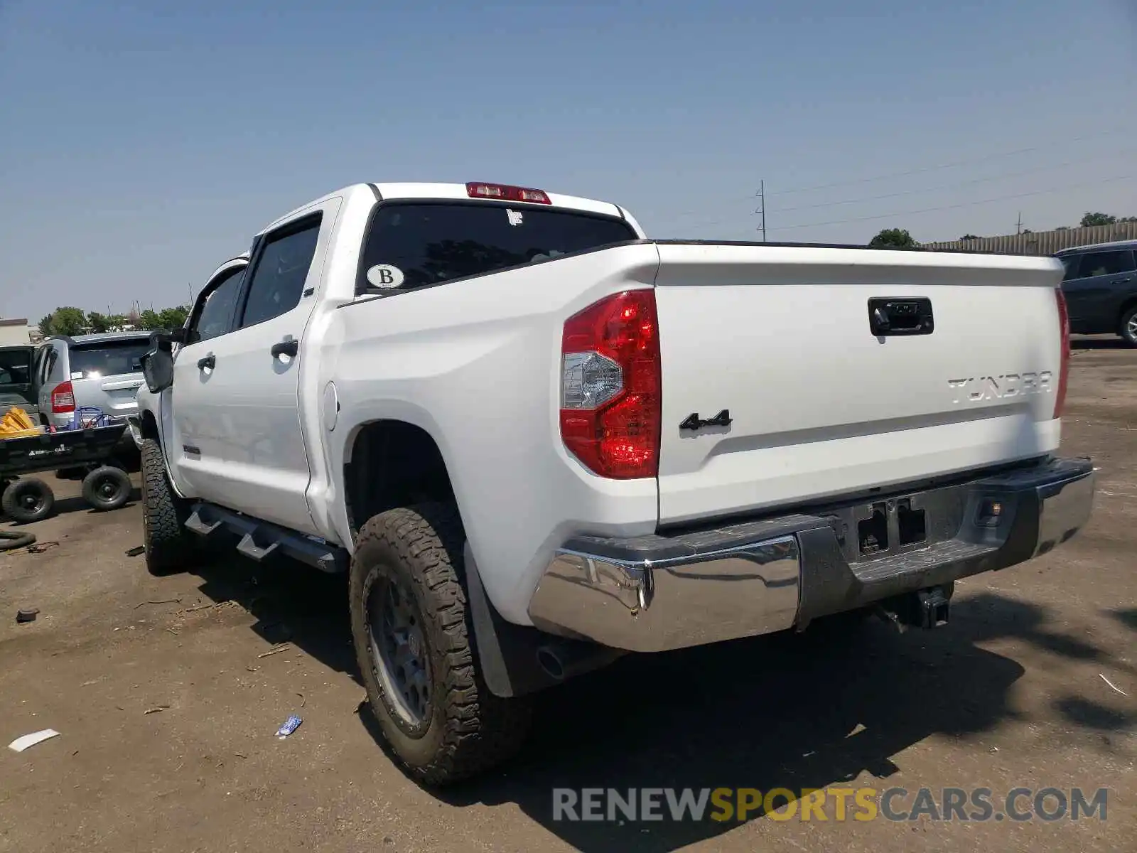 3 Photograph of a damaged car 5TFDY5F12LX890407 TOYOTA TUNDRA 2020