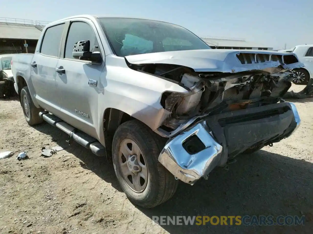 1 Photograph of a damaged car 5TFDY5F12LX896868 TOYOTA TUNDRA 2020