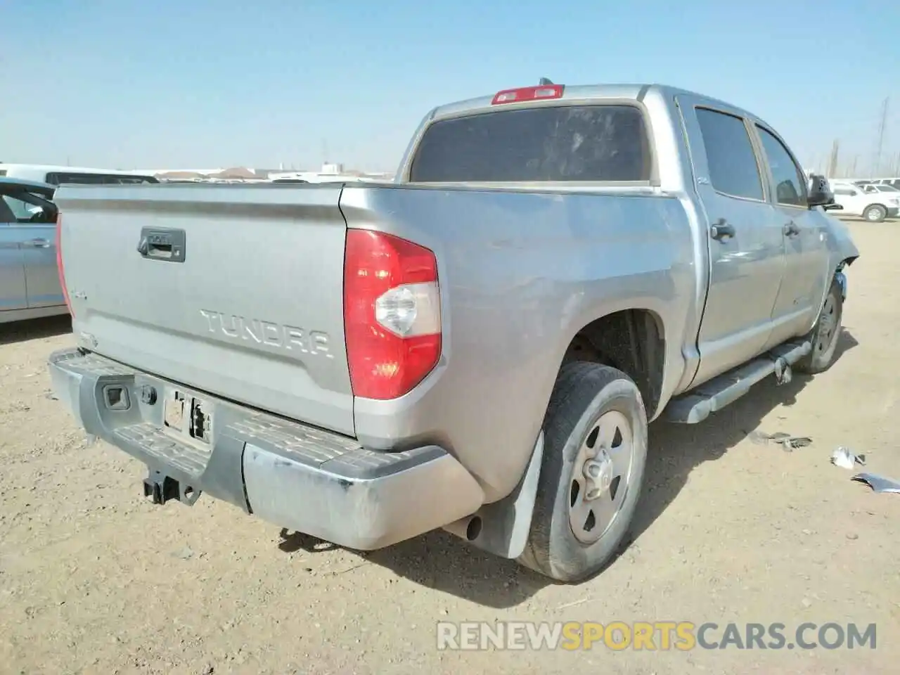 4 Photograph of a damaged car 5TFDY5F12LX896868 TOYOTA TUNDRA 2020