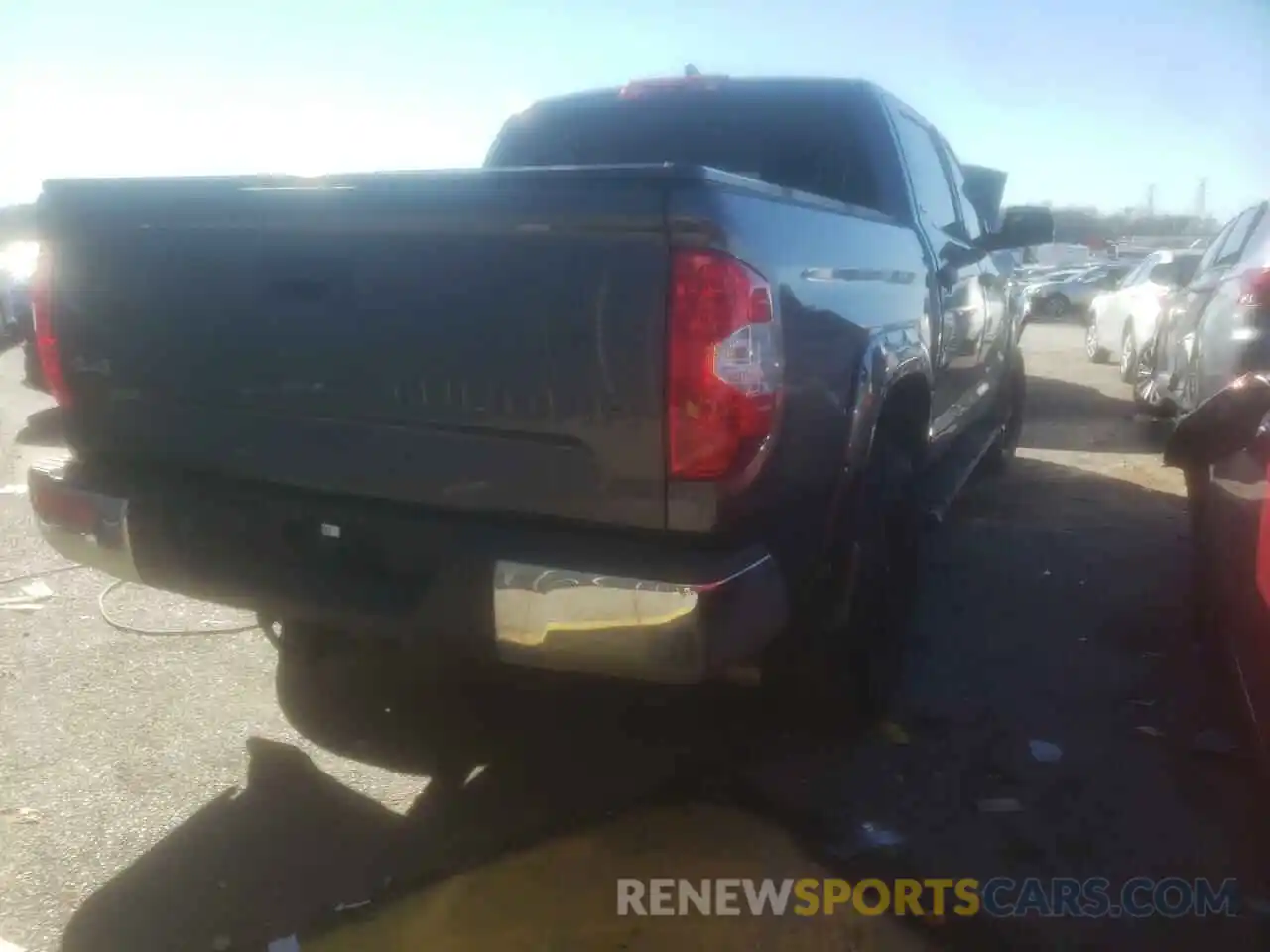 4 Photograph of a damaged car 5TFDY5F12LX918741 TOYOTA TUNDRA 2020