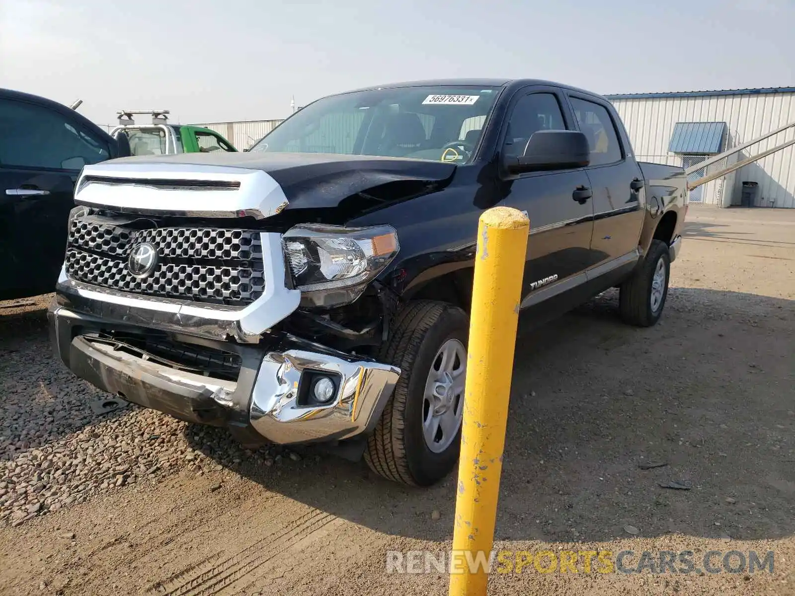 2 Photograph of a damaged car 5TFDY5F12LX942313 TOYOTA TUNDRA 2020