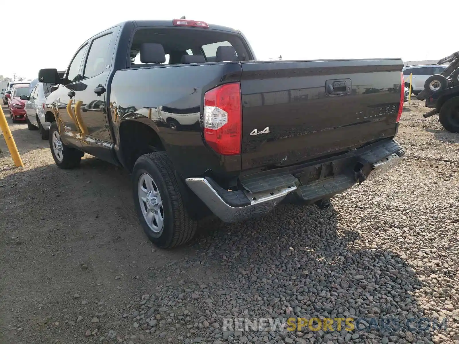 3 Photograph of a damaged car 5TFDY5F12LX942313 TOYOTA TUNDRA 2020