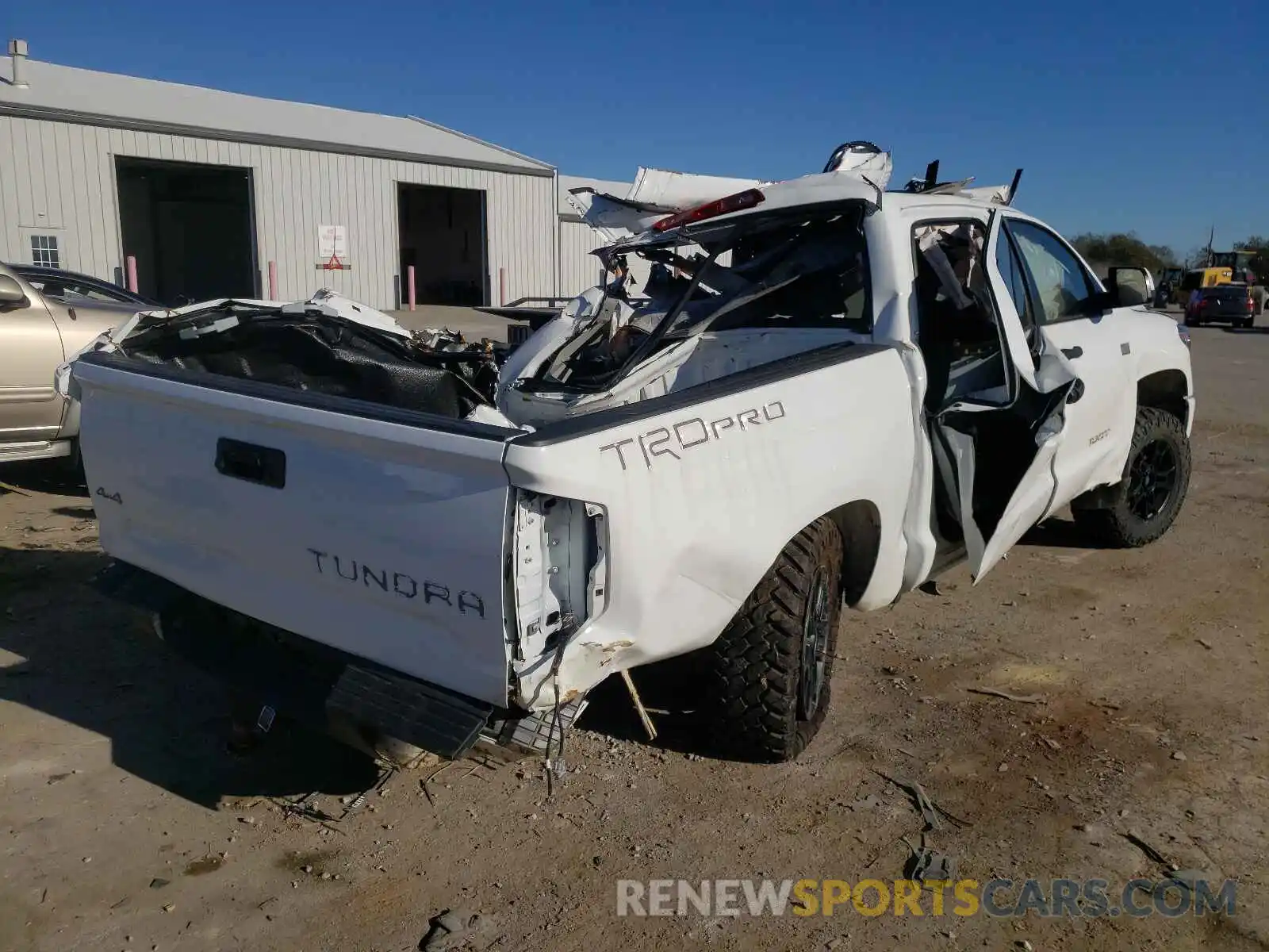 4 Photograph of a damaged car 5TFDY5F13LX901219 TOYOTA TUNDRA 2020