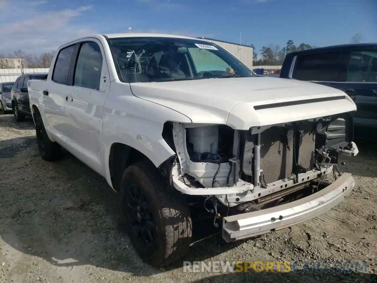 1 Photograph of a damaged car 5TFDY5F13LX914889 TOYOTA TUNDRA 2020