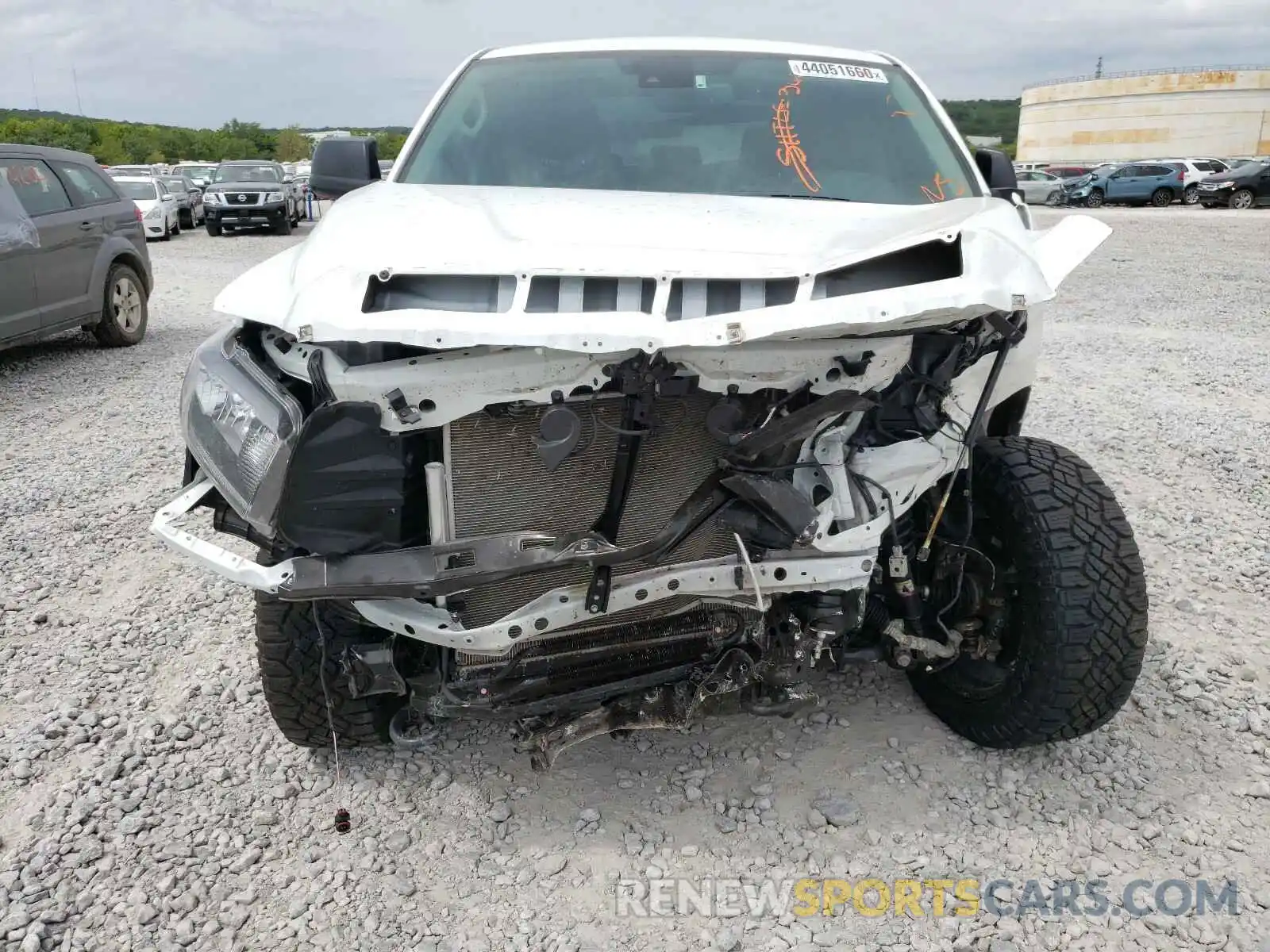 9 Photograph of a damaged car 5TFDY5F13LX919008 TOYOTA TUNDRA 2020