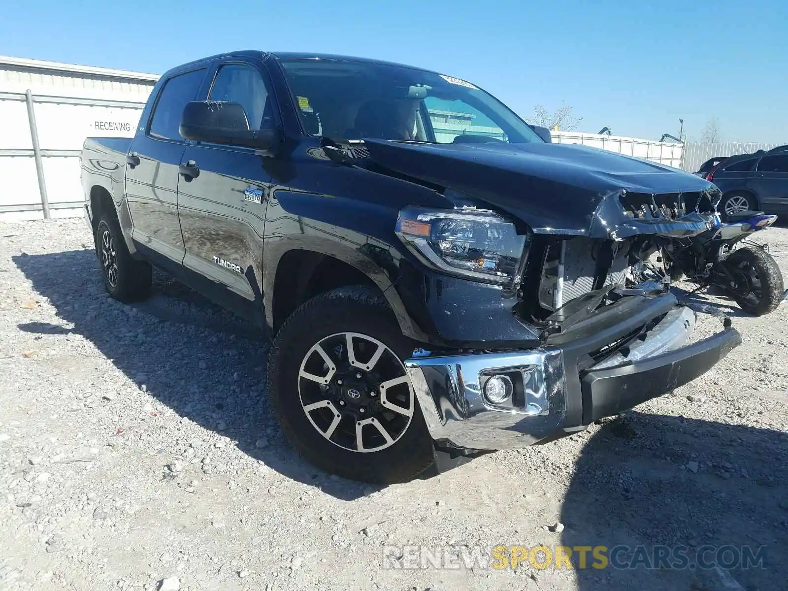 1 Photograph of a damaged car 5TFDY5F13LX936049 TOYOTA TUNDRA 2020