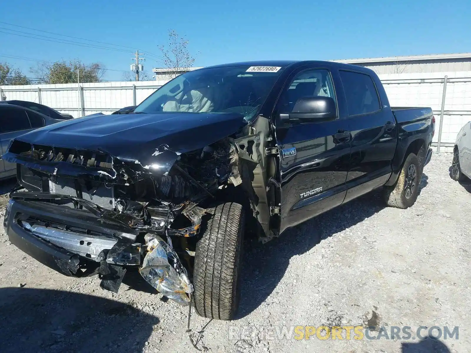 2 Photograph of a damaged car 5TFDY5F13LX936049 TOYOTA TUNDRA 2020