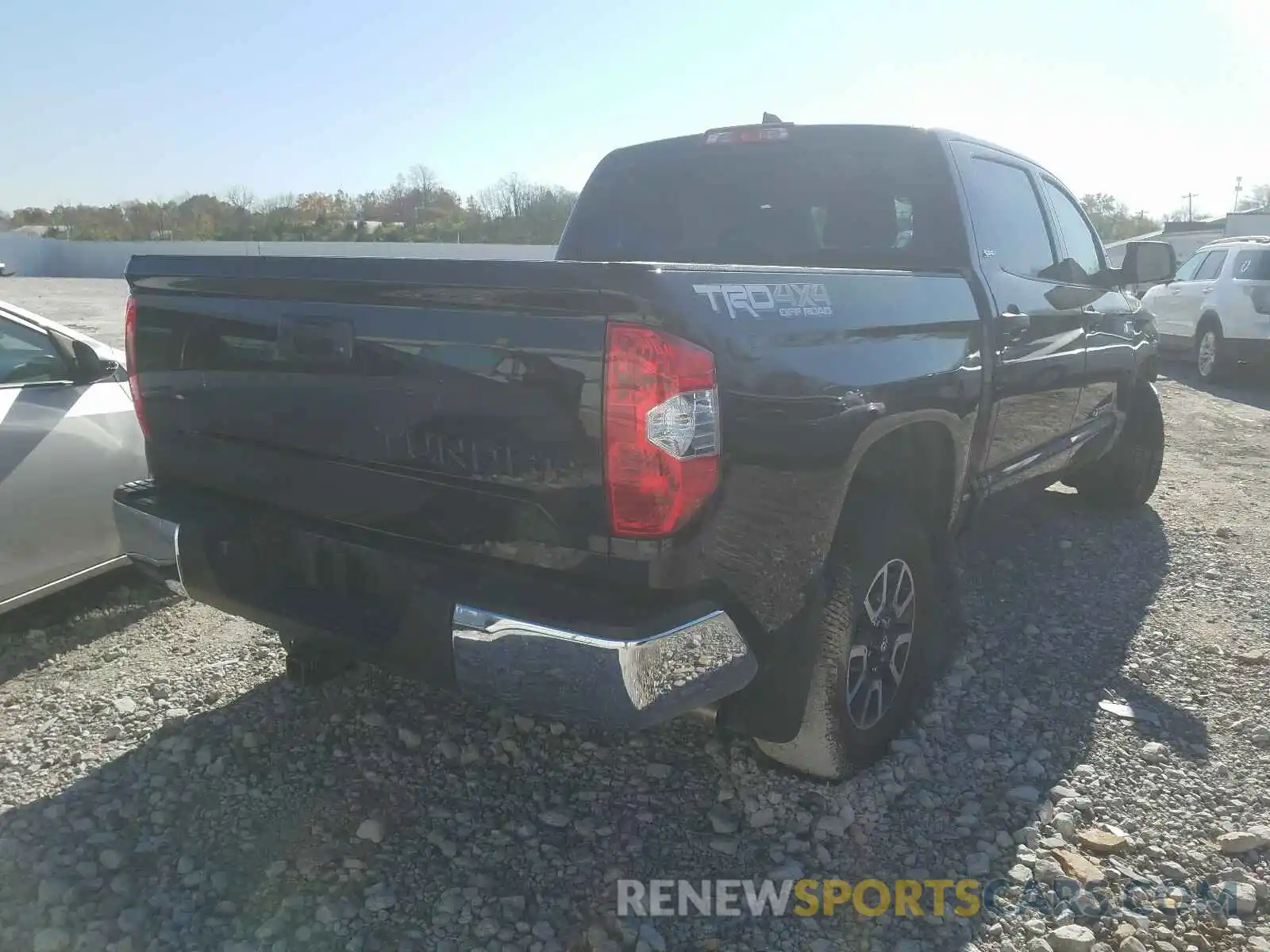 4 Photograph of a damaged car 5TFDY5F13LX936049 TOYOTA TUNDRA 2020