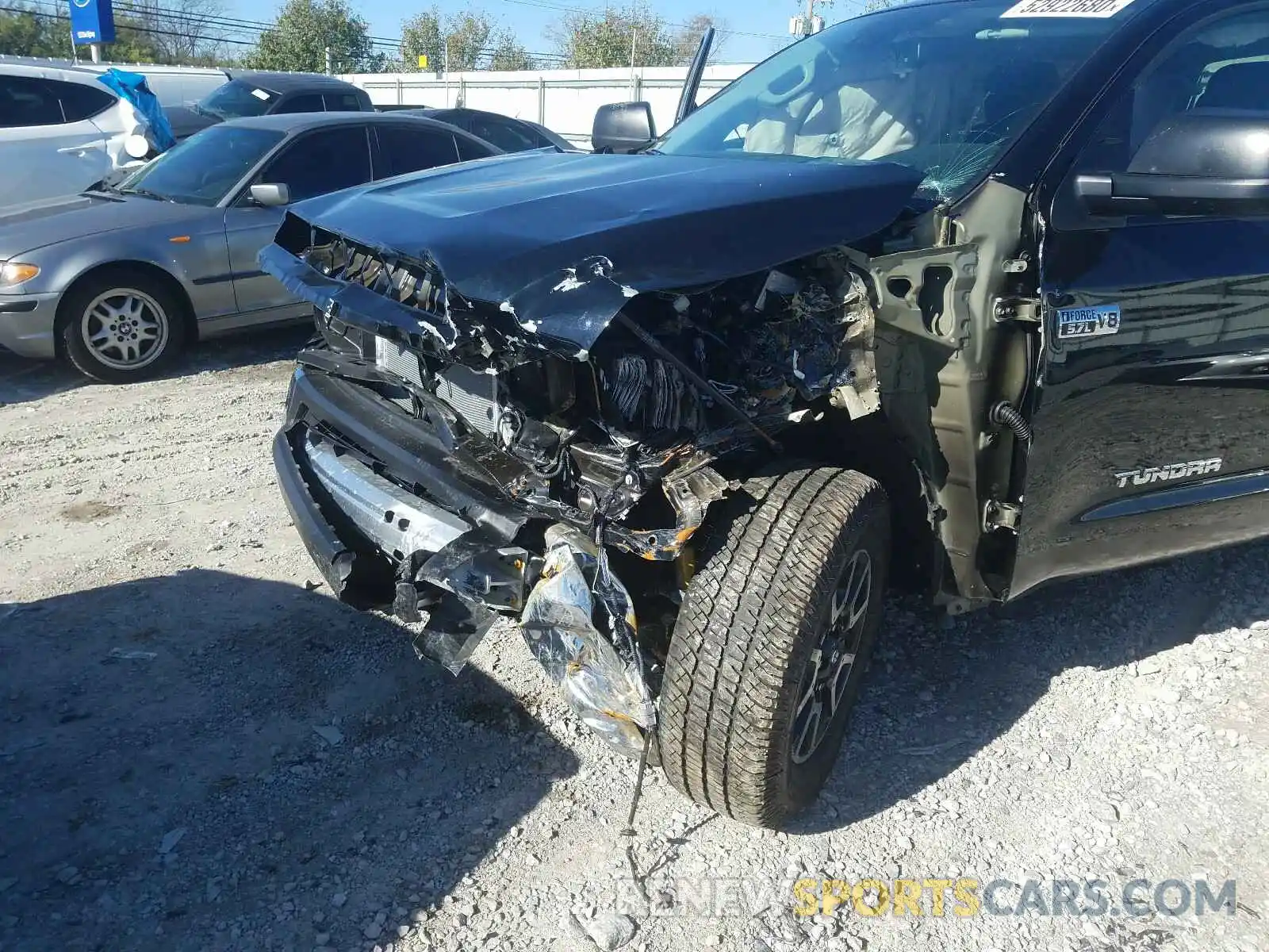 9 Photograph of a damaged car 5TFDY5F13LX936049 TOYOTA TUNDRA 2020