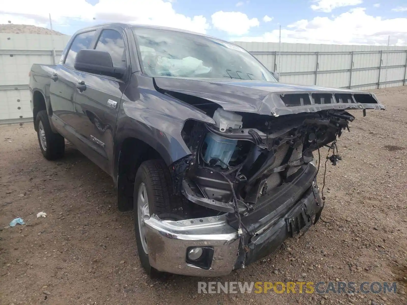 1 Photograph of a damaged car 5TFDY5F13LX946211 TOYOTA TUNDRA 2020