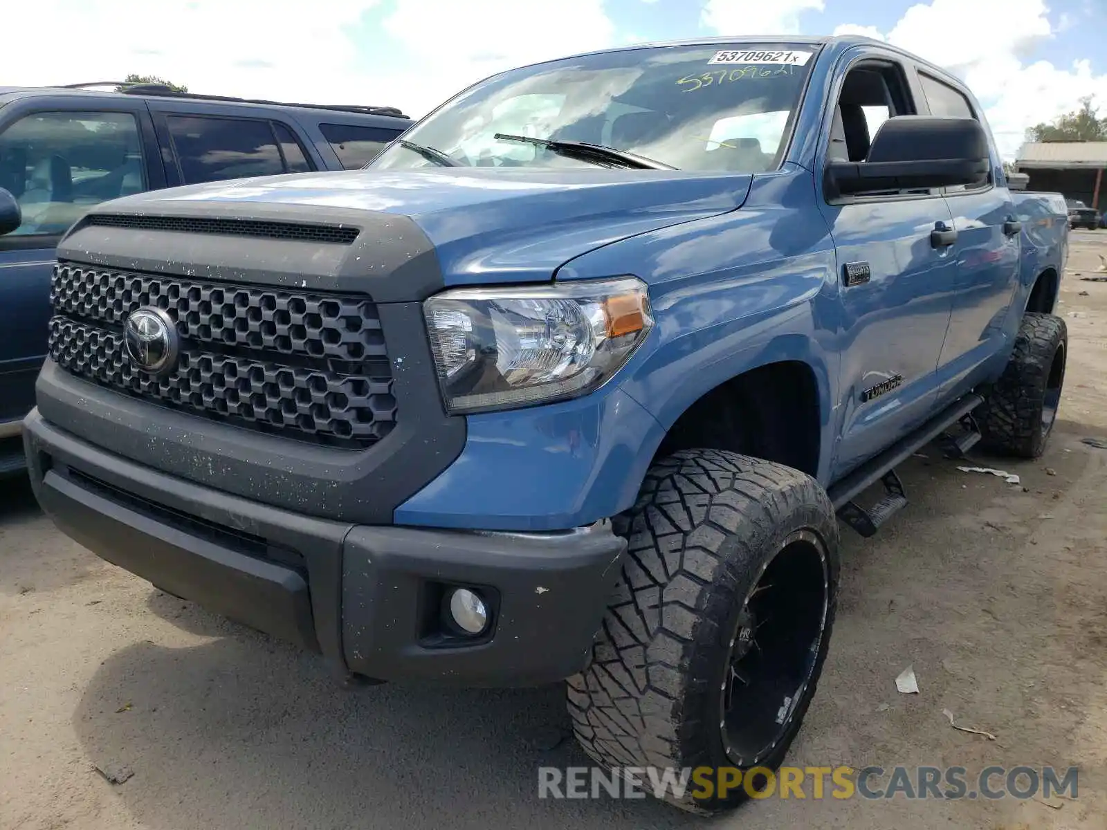 2 Photograph of a damaged car 5TFDY5F14LX871910 TOYOTA TUNDRA 2020