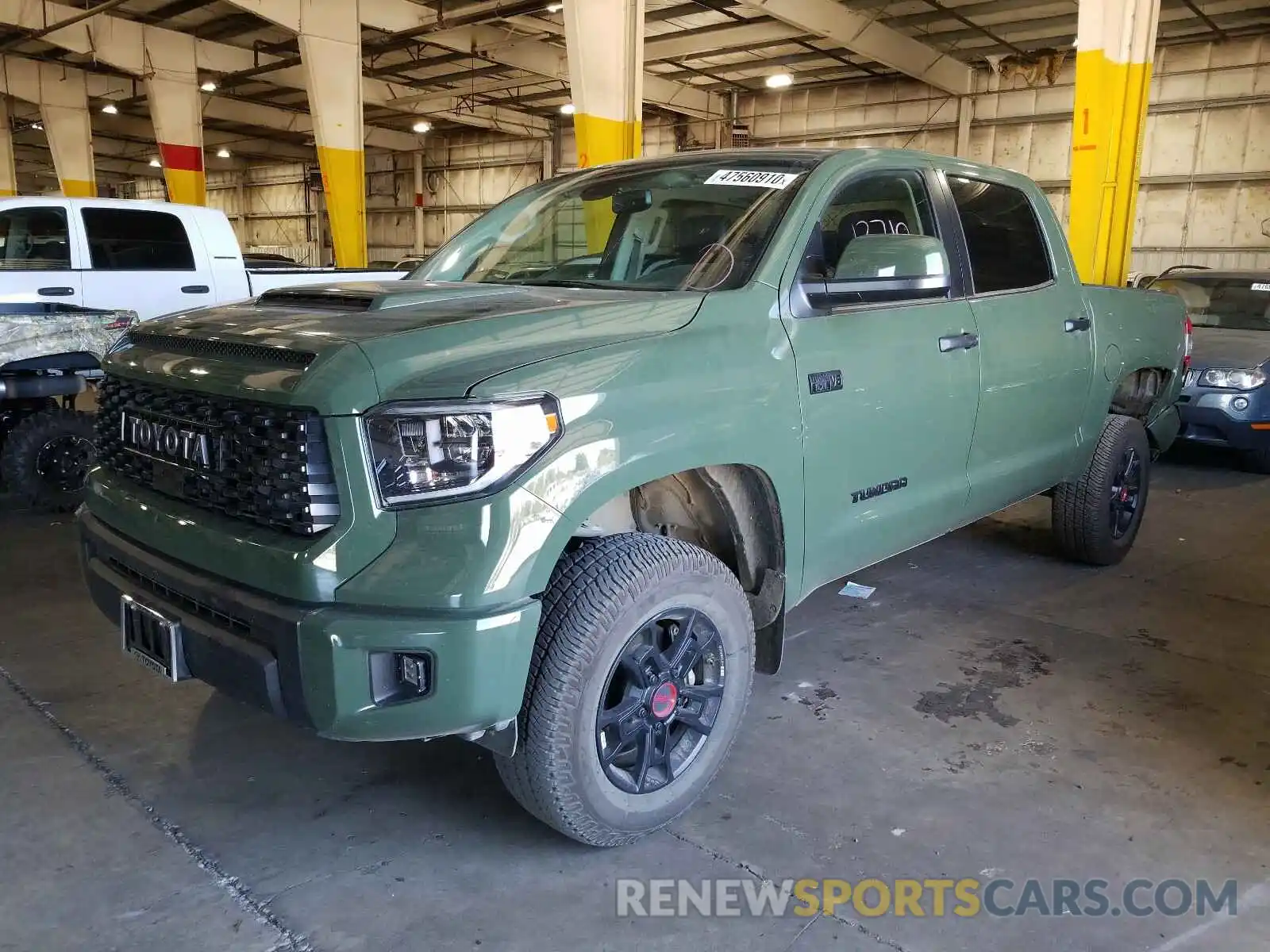 2 Photograph of a damaged car 5TFDY5F14LX895267 TOYOTA TUNDRA 2020