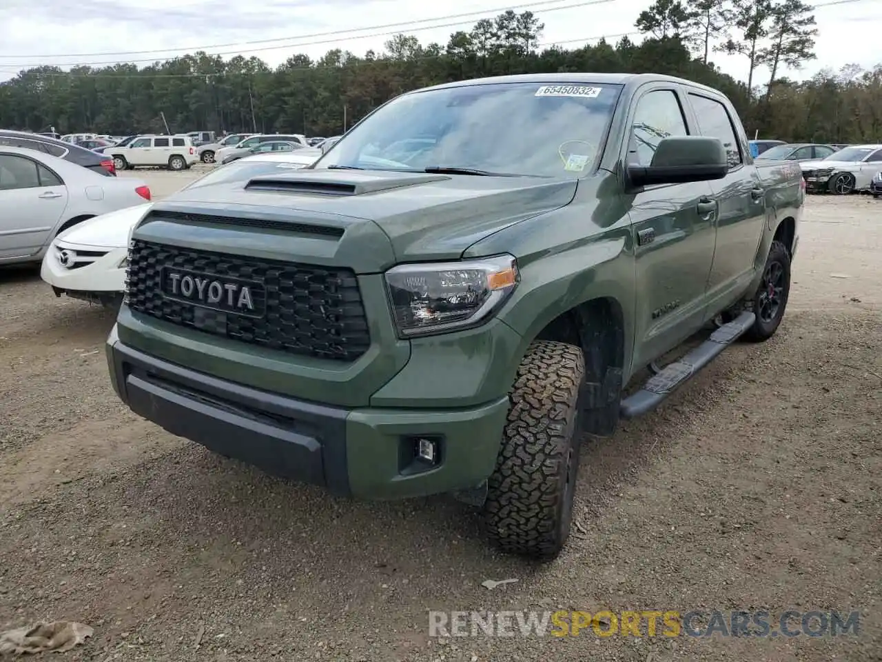 2 Photograph of a damaged car 5TFDY5F14LX895916 TOYOTA TUNDRA 2020