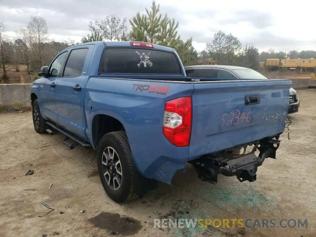 3 Photograph of a damaged car 5TFDY5F14LX899187 TOYOTA TUNDRA 2020