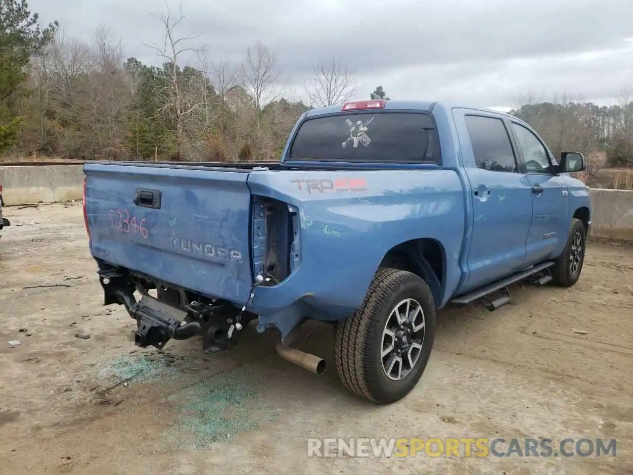 4 Photograph of a damaged car 5TFDY5F14LX899187 TOYOTA TUNDRA 2020