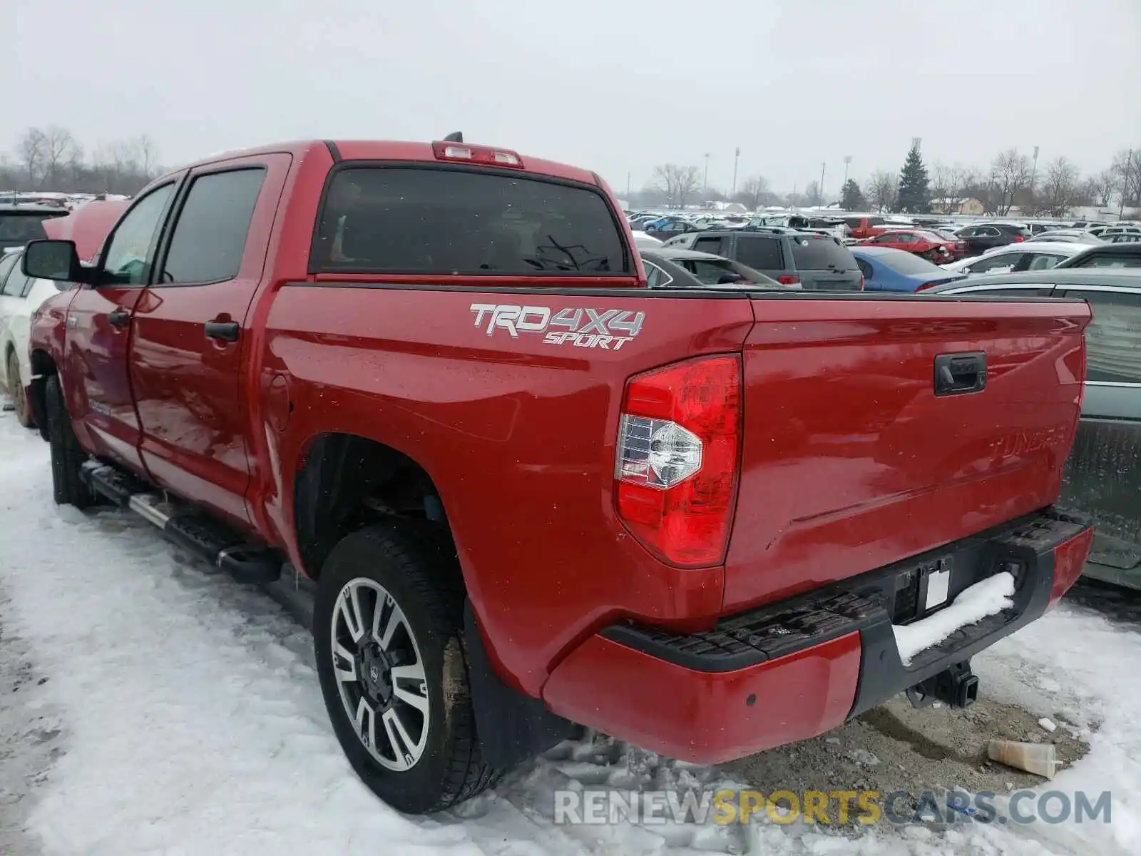 3 Photograph of a damaged car 5TFDY5F14LX900905 TOYOTA TUNDRA 2020