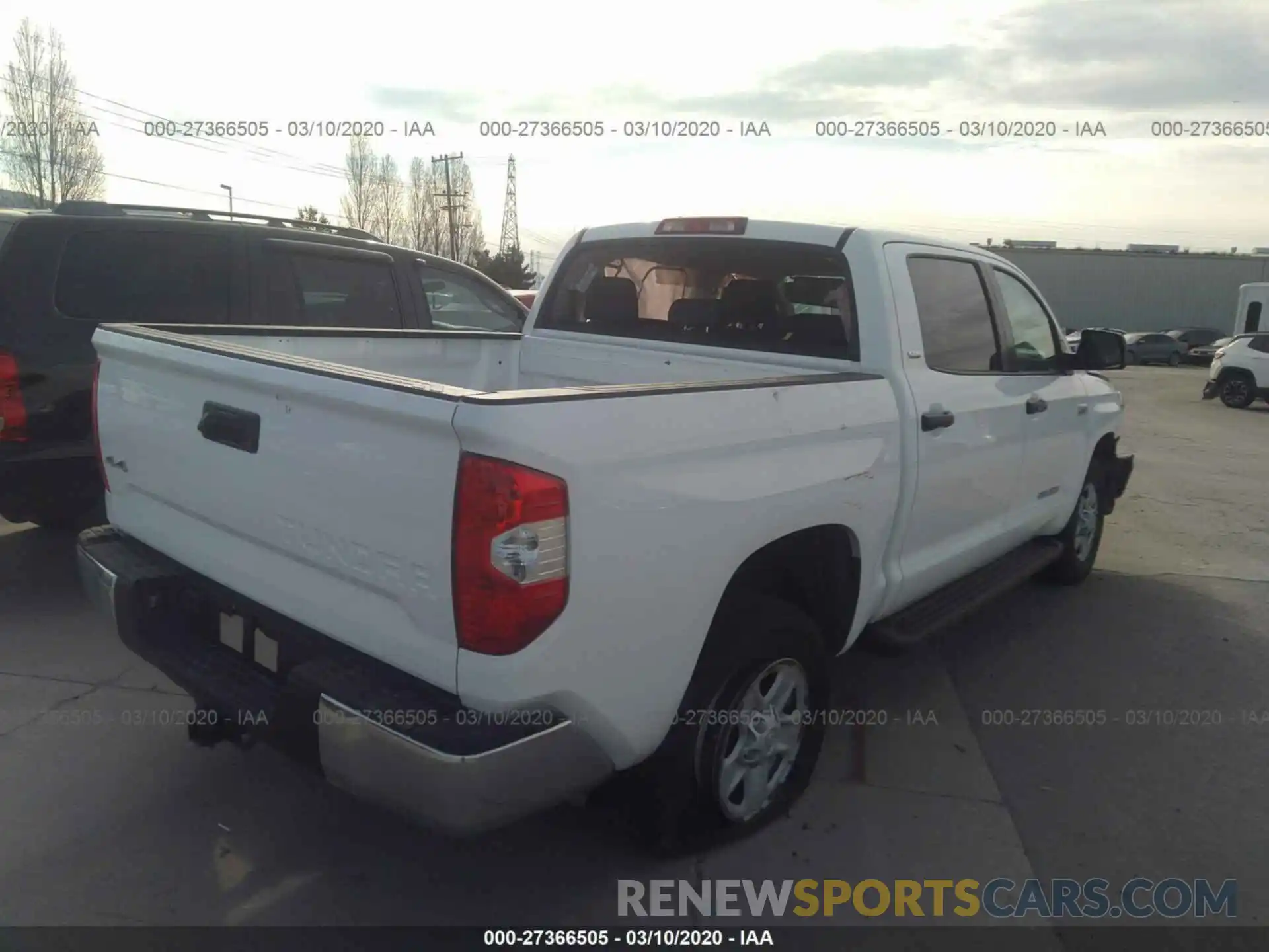 4 Photograph of a damaged car 5TFDY5F14LX904016 TOYOTA TUNDRA 2020