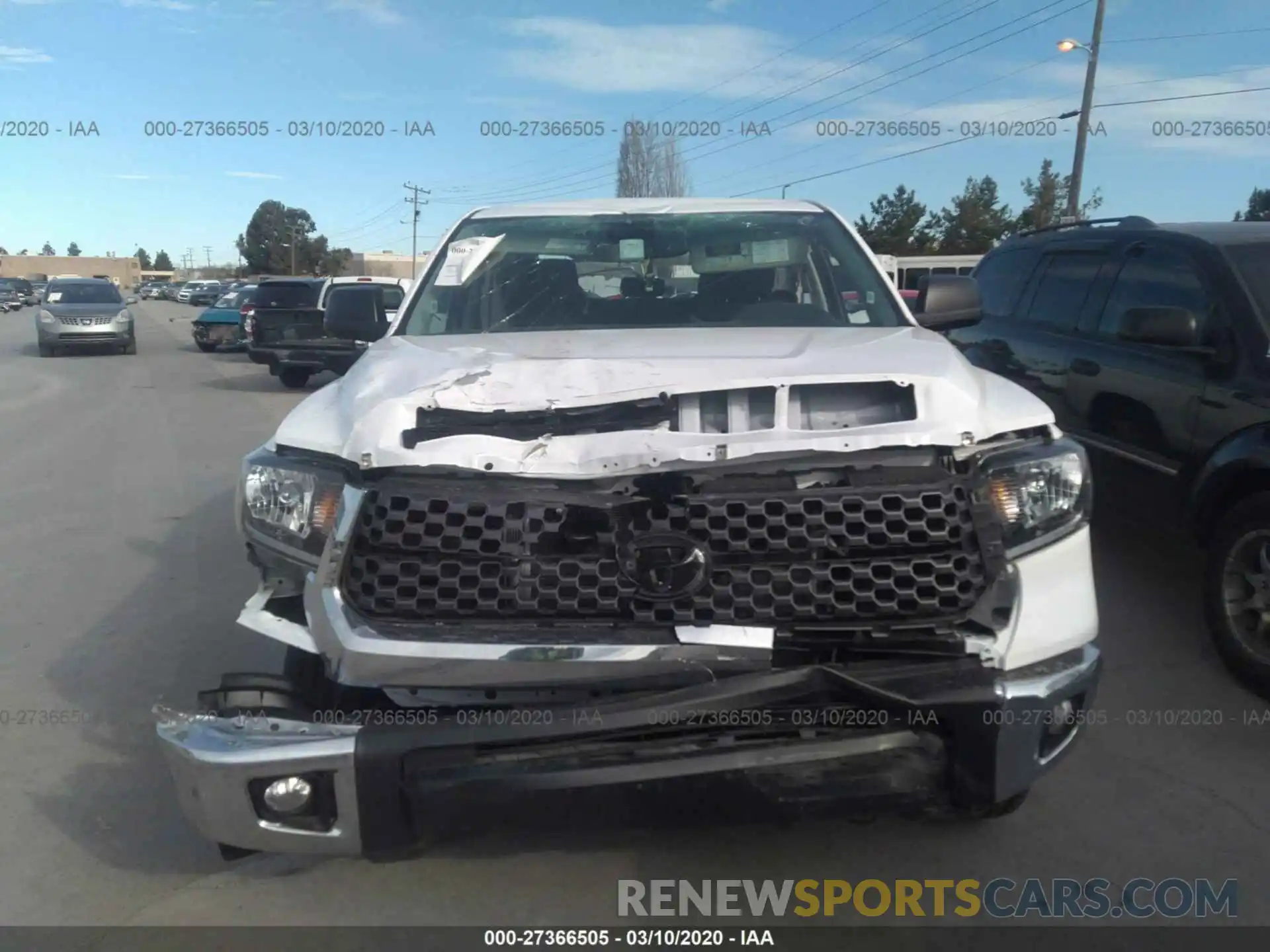 6 Photograph of a damaged car 5TFDY5F14LX904016 TOYOTA TUNDRA 2020