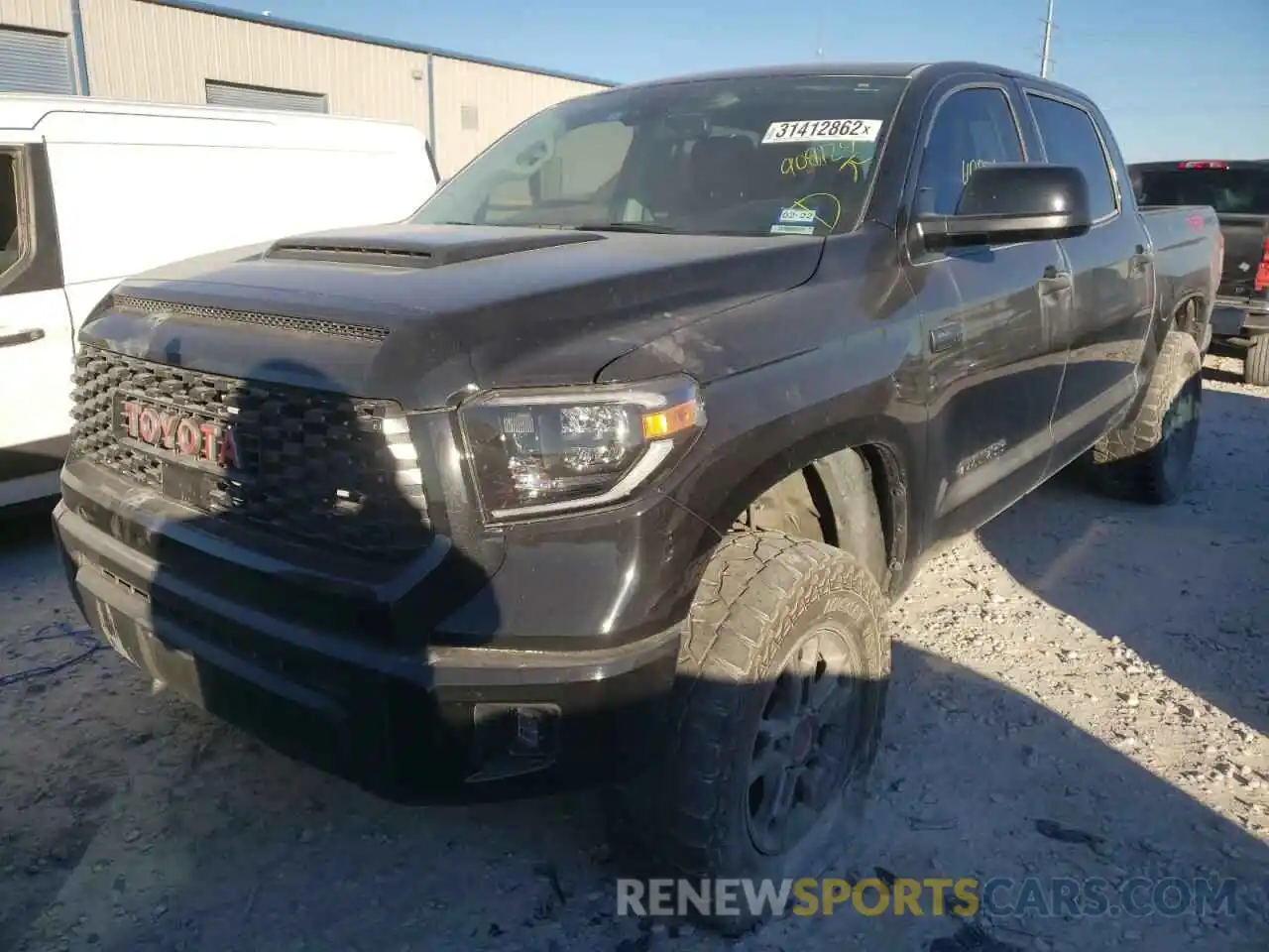 2 Photograph of a damaged car 5TFDY5F14LX908129 TOYOTA TUNDRA 2020