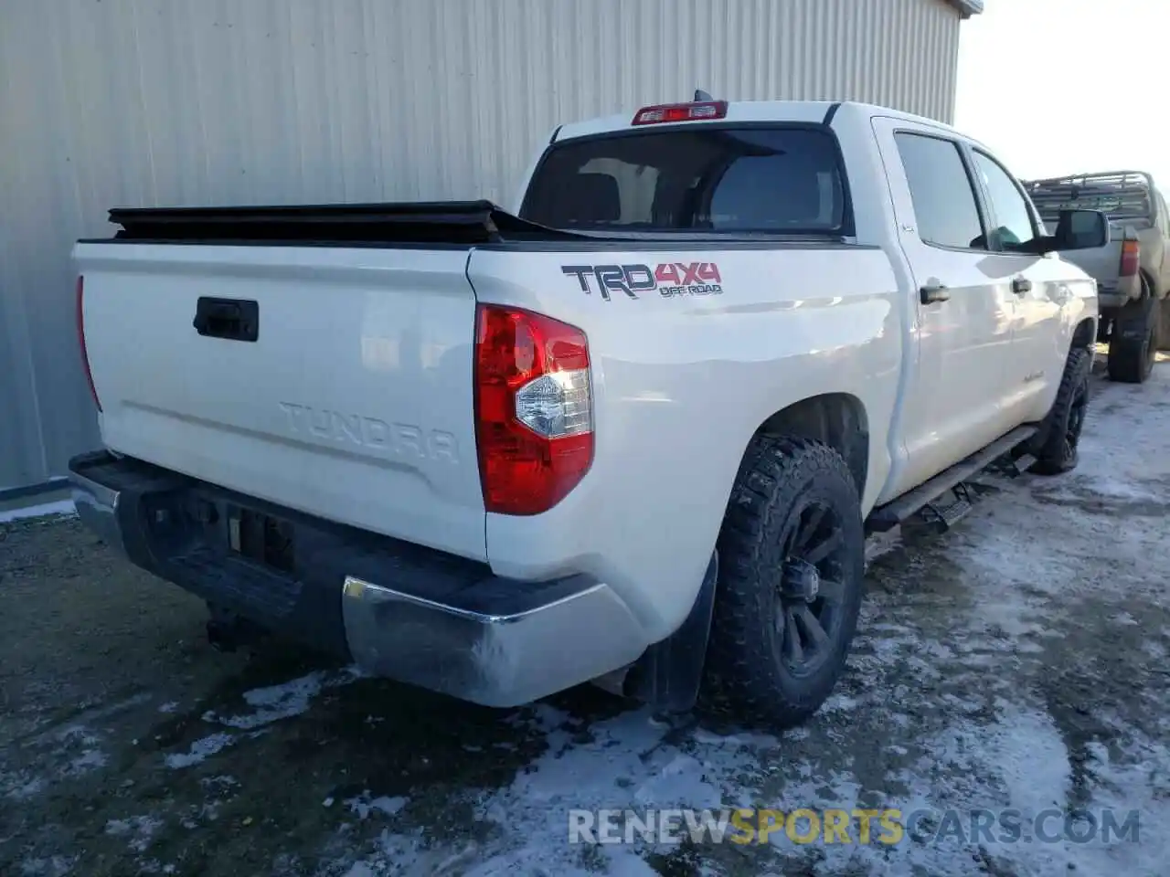 4 Photograph of a damaged car 5TFDY5F14LX912410 TOYOTA TUNDRA 2020