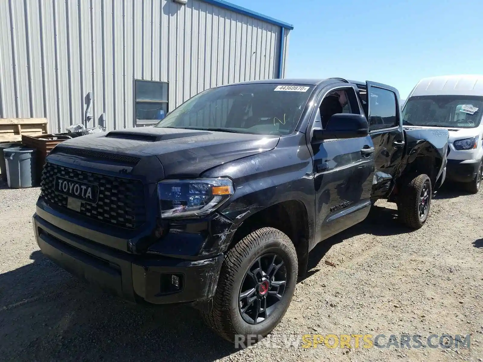 2 Photograph of a damaged car 5TFDY5F14LX930146 TOYOTA TUNDRA 2020