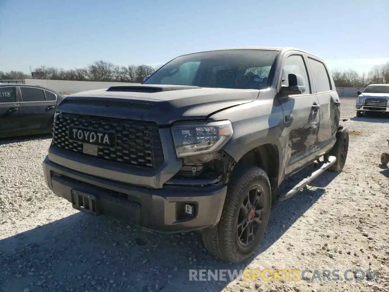 2 Photograph of a damaged car 5TFDY5F14LX931846 TOYOTA TUNDRA 2020