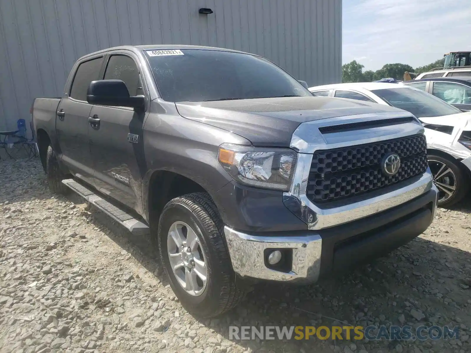 1 Photograph of a damaged car 5TFDY5F14LX941776 TOYOTA TUNDRA 2020