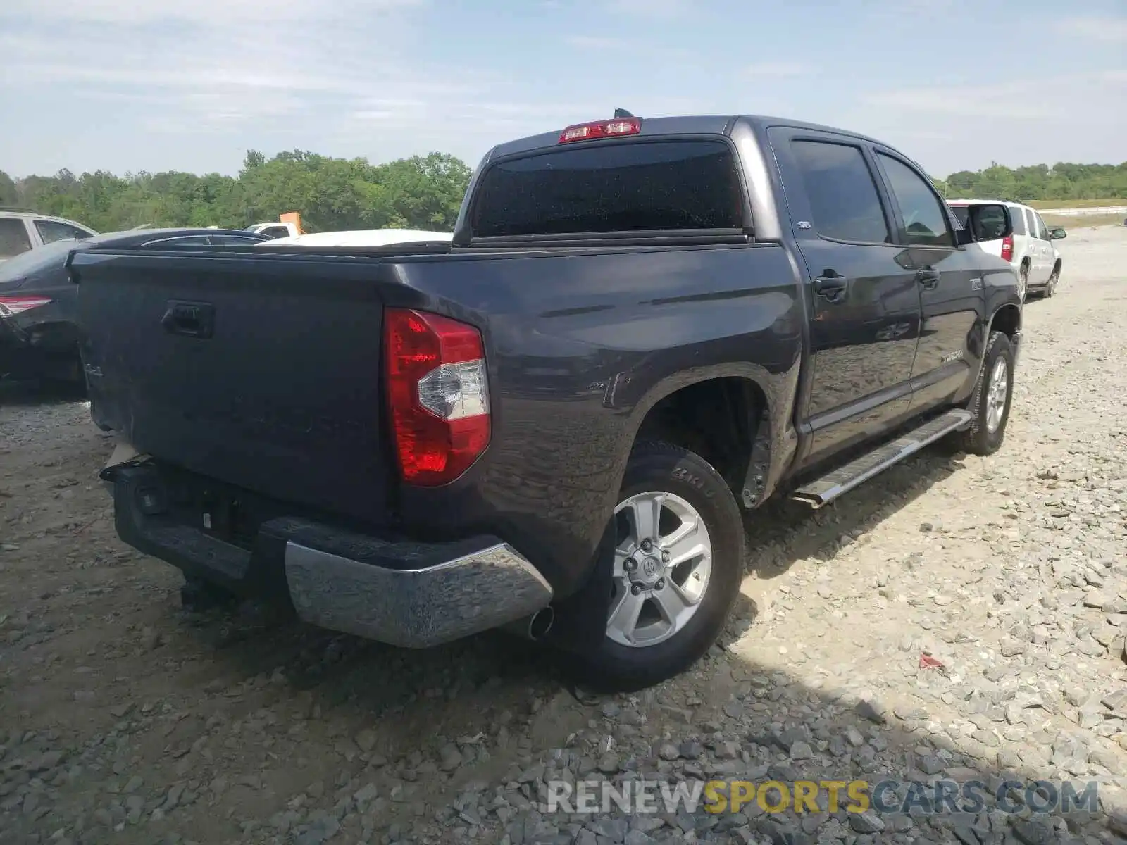 4 Photograph of a damaged car 5TFDY5F14LX941776 TOYOTA TUNDRA 2020