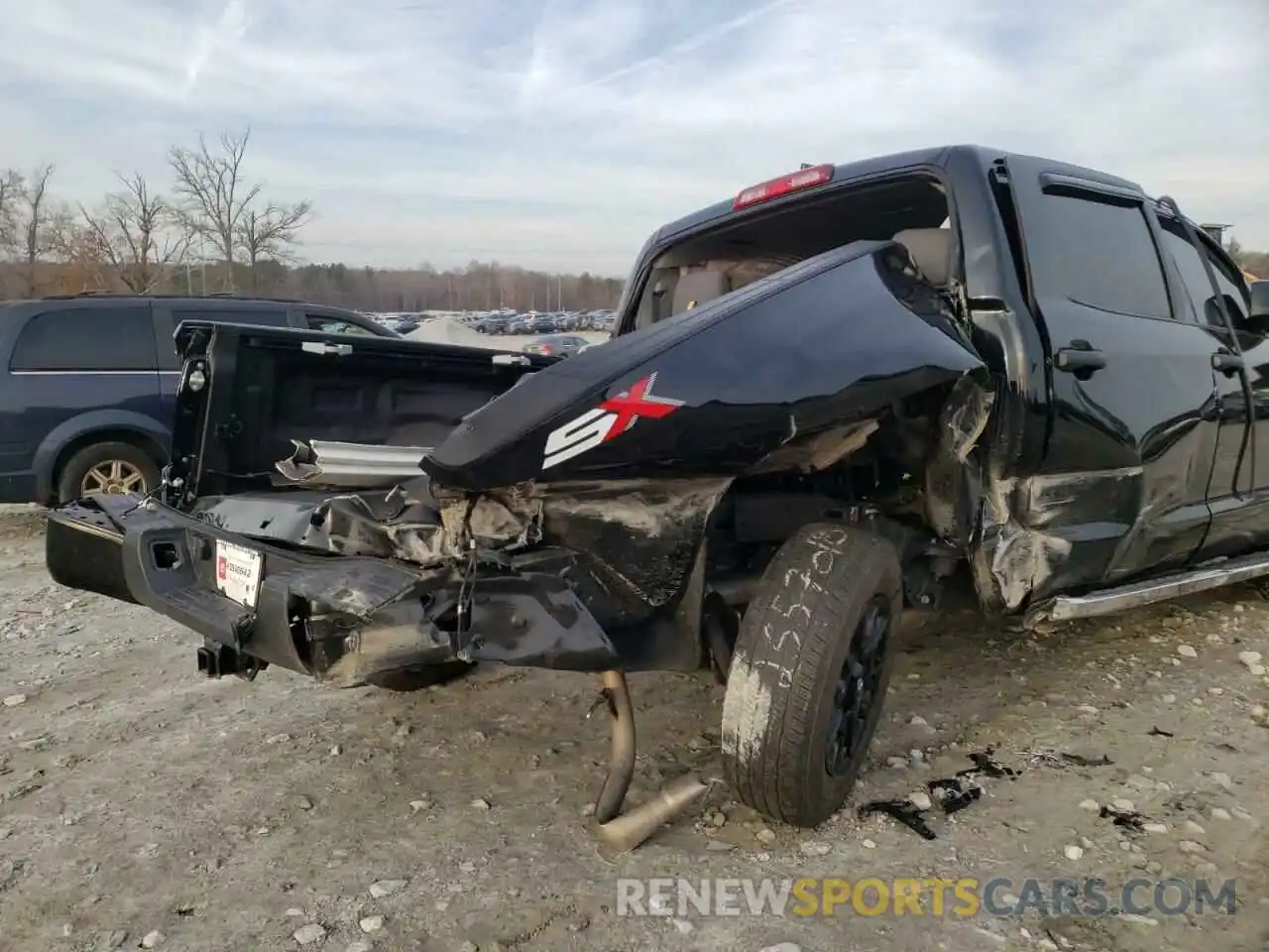 9 Photograph of a damaged car 5TFDY5F14LX947111 TOYOTA TUNDRA 2020