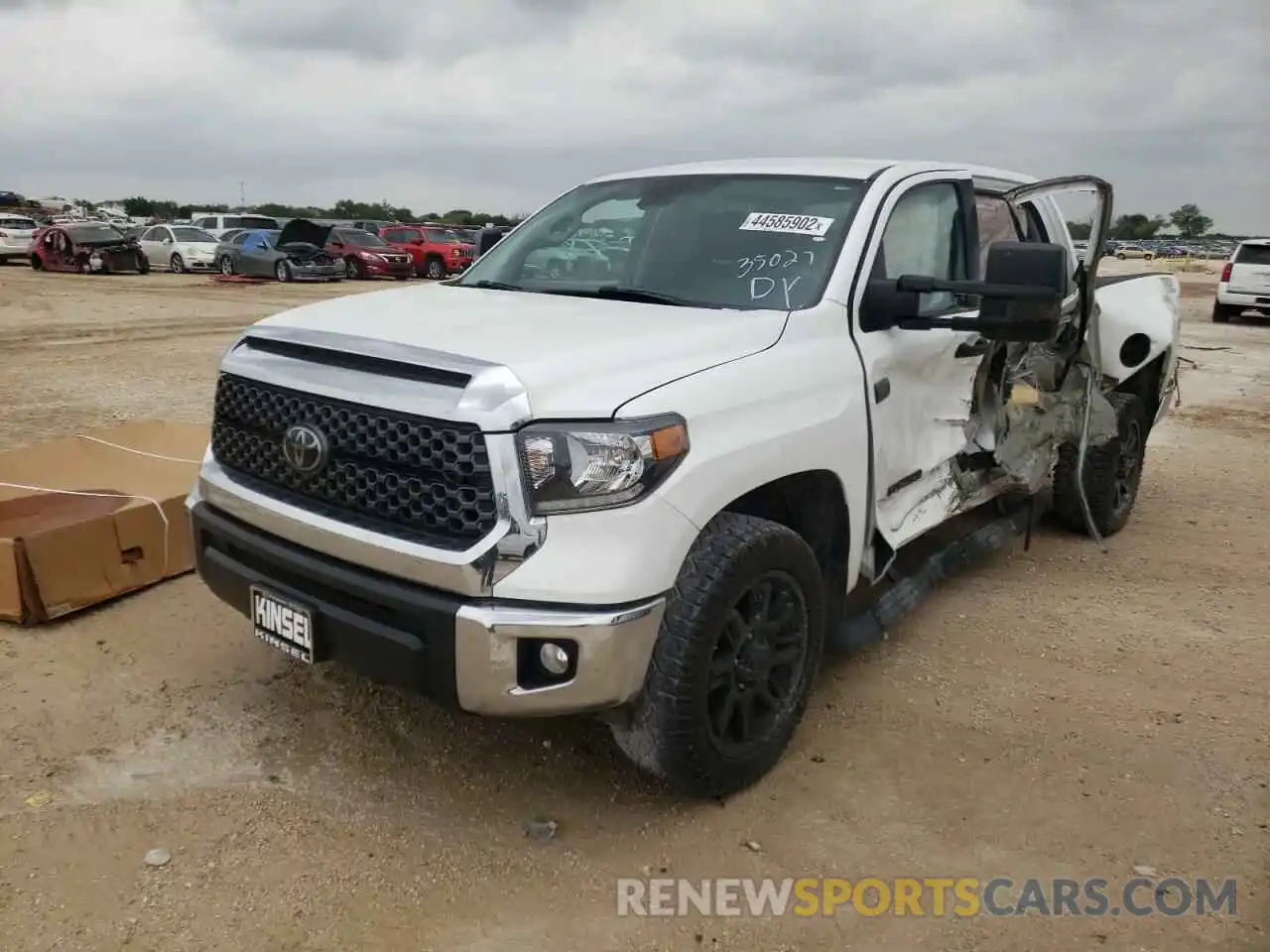 2 Photograph of a damaged car 5TFDY5F14LX953216 TOYOTA TUNDRA 2020