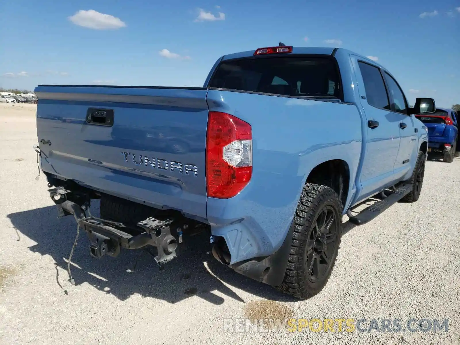 4 Photograph of a damaged car 5TFDY5F15LX875349 TOYOTA TUNDRA 2020