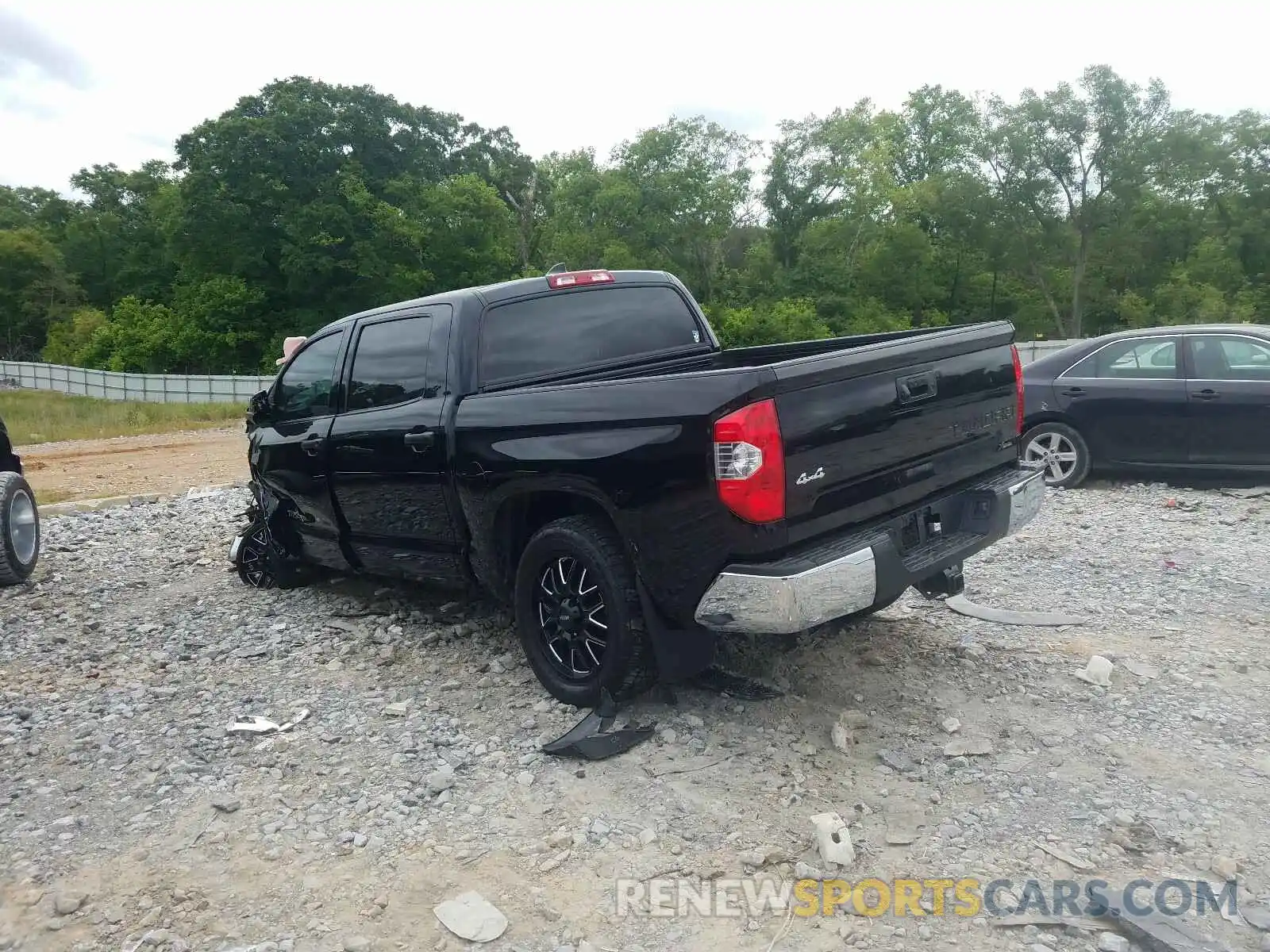 3 Photograph of a damaged car 5TFDY5F15LX884603 TOYOTA TUNDRA 2020