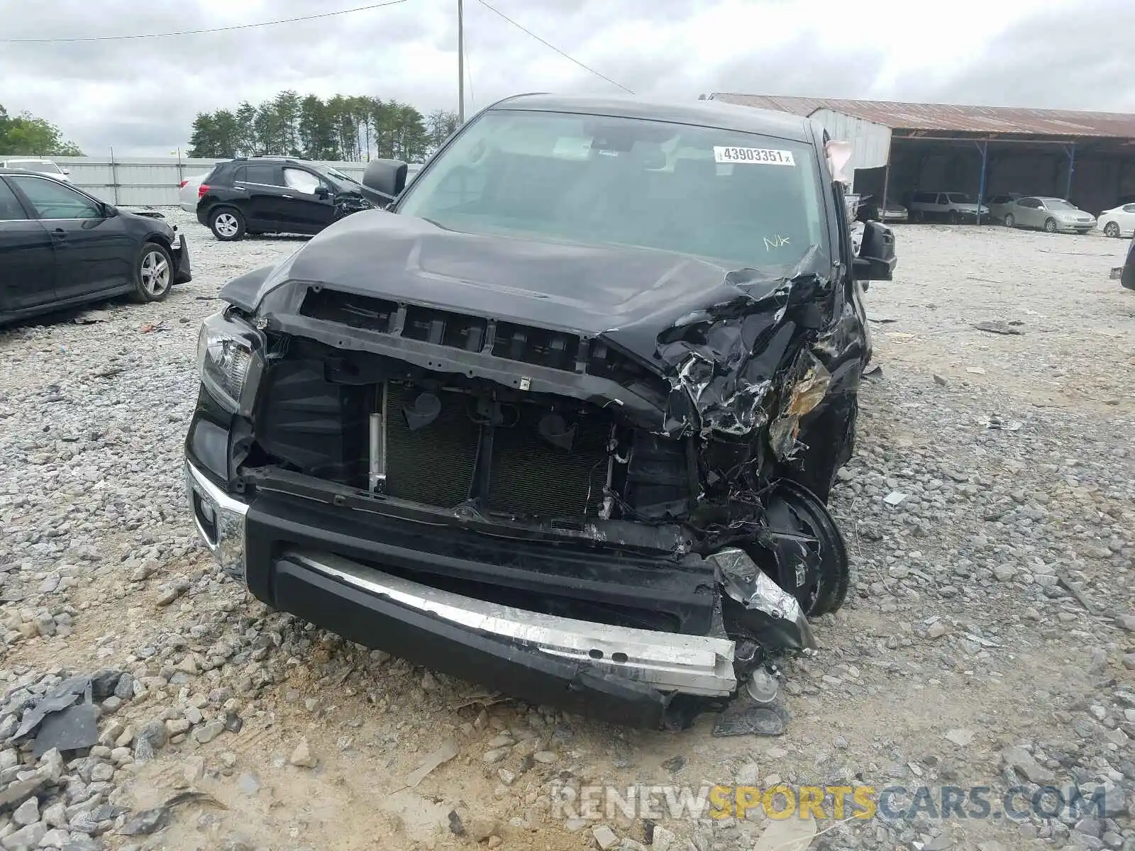 9 Photograph of a damaged car 5TFDY5F15LX884603 TOYOTA TUNDRA 2020