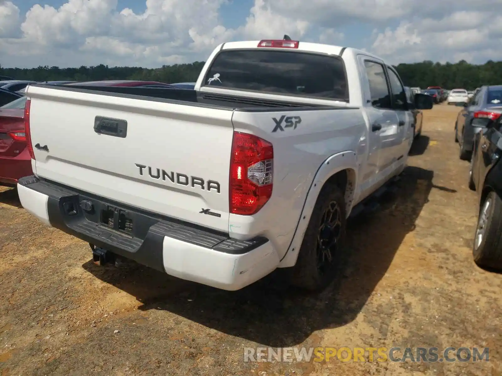 4 Фотография поврежденного автомобиля 5TFDY5F15LX887419 TOYOTA TUNDRA 2020