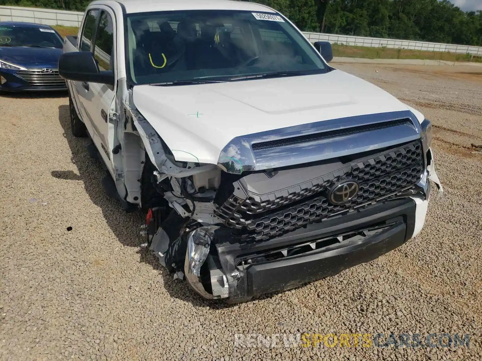 9 Photograph of a damaged car 5TFDY5F15LX887419 TOYOTA TUNDRA 2020