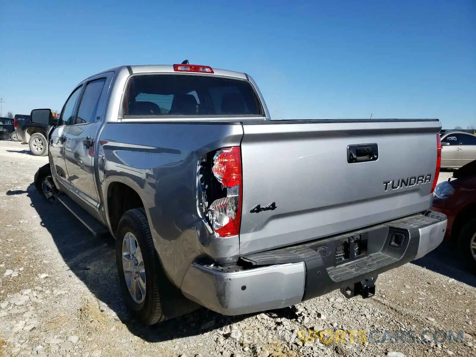 3 Photograph of a damaged car 5TFDY5F15LX890448 TOYOTA TUNDRA 2020