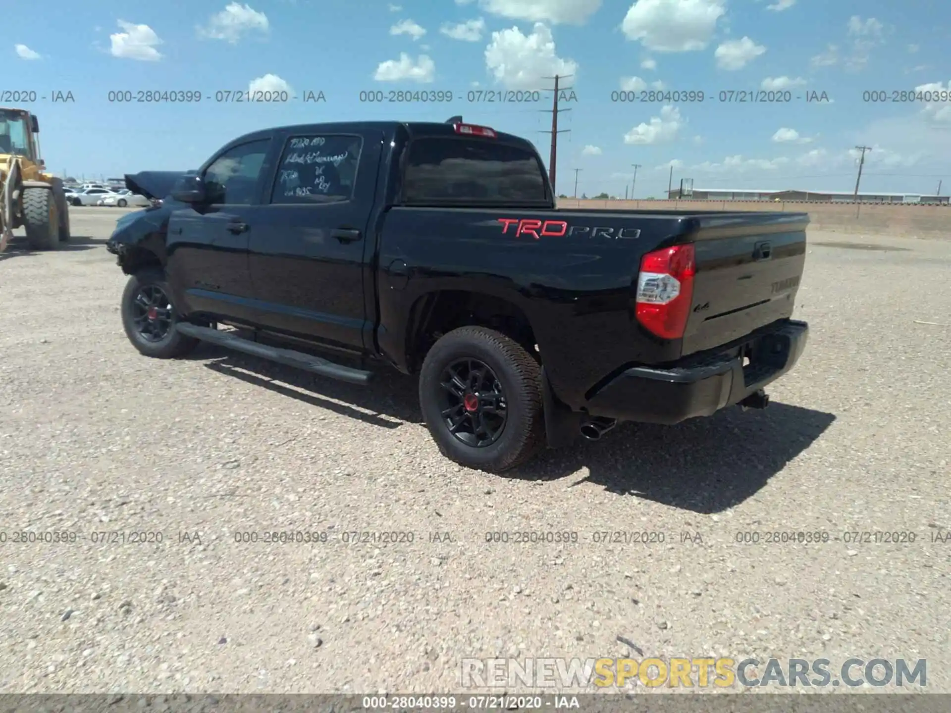 3 Photograph of a damaged car 5TFDY5F15LX909435 TOYOTA TUNDRA 2020