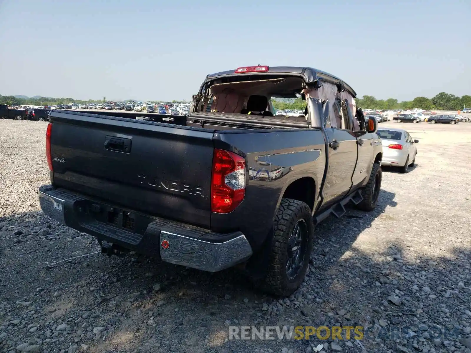 4 Photograph of a damaged car 5TFDY5F15LX925747 TOYOTA TUNDRA 2020