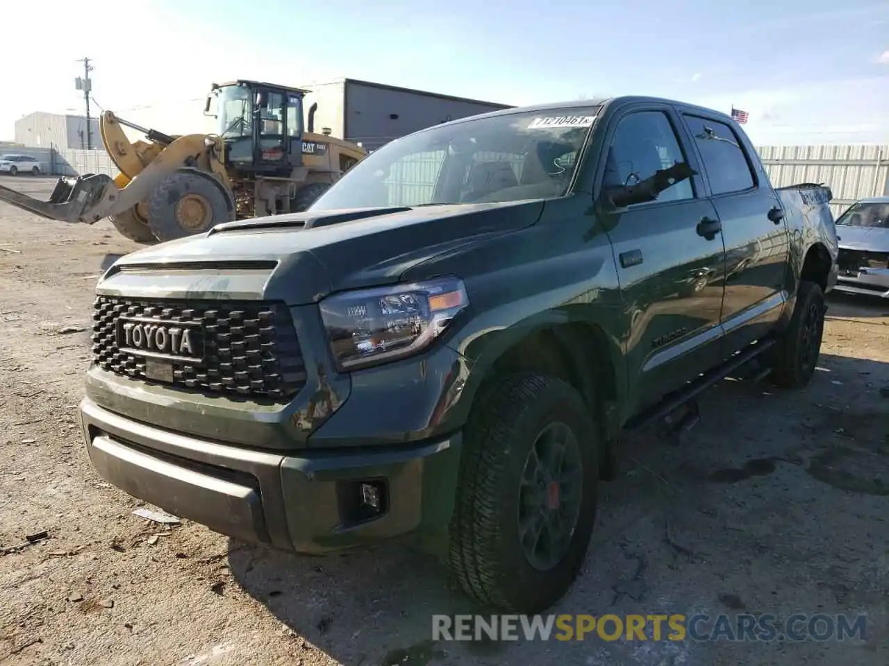 2 Photograph of a damaged car 5TFDY5F15LX927577 TOYOTA TUNDRA 2020