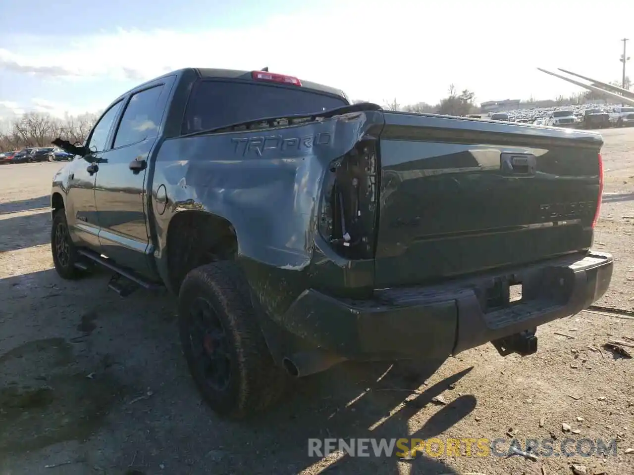 3 Photograph of a damaged car 5TFDY5F15LX927577 TOYOTA TUNDRA 2020