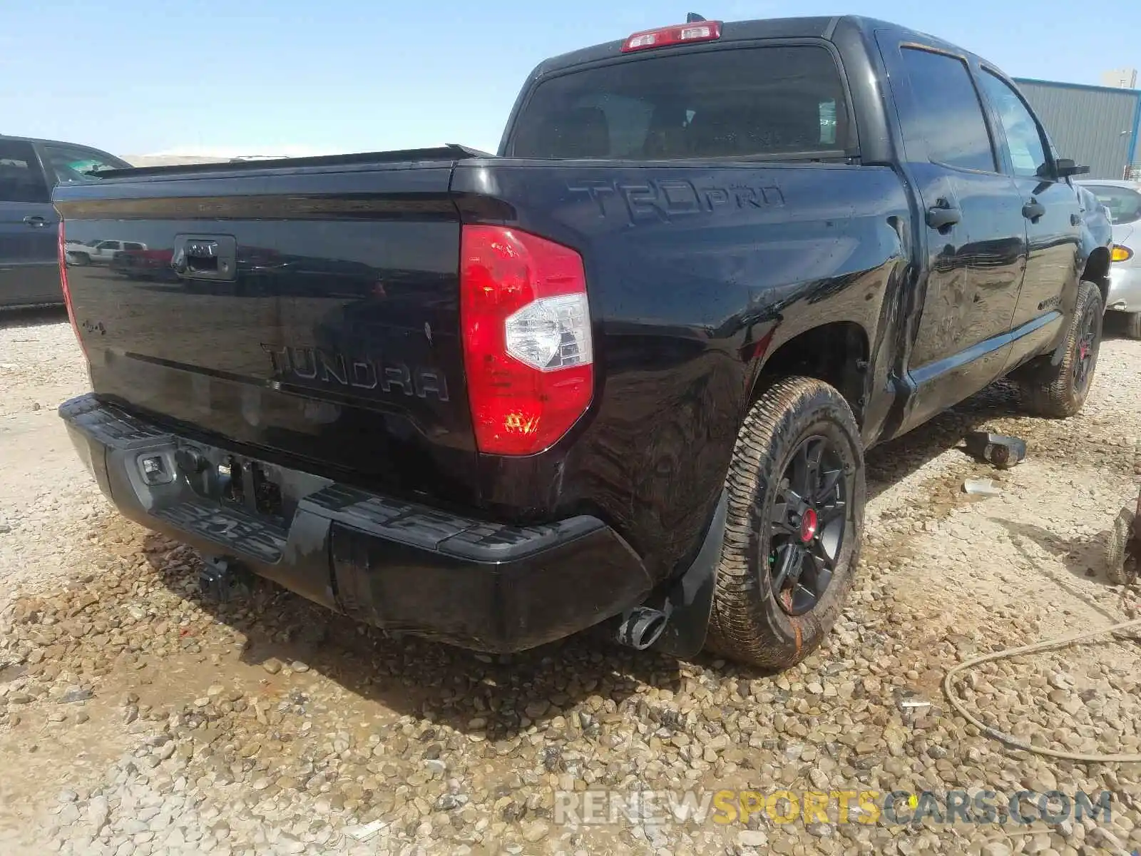 4 Photograph of a damaged car 5TFDY5F15LX929751 TOYOTA TUNDRA 2020