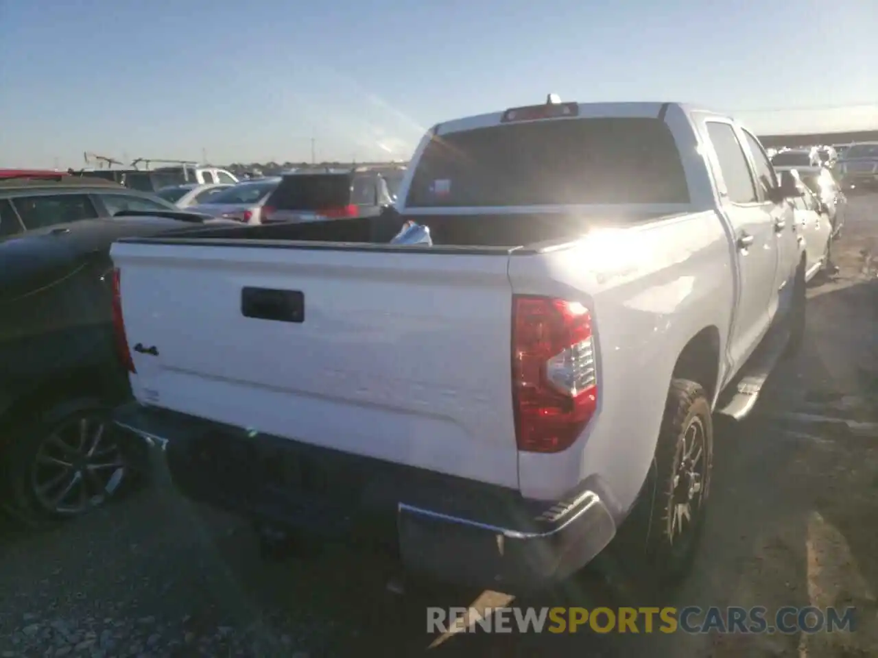 4 Photograph of a damaged car 5TFDY5F15LX954245 TOYOTA TUNDRA 2020