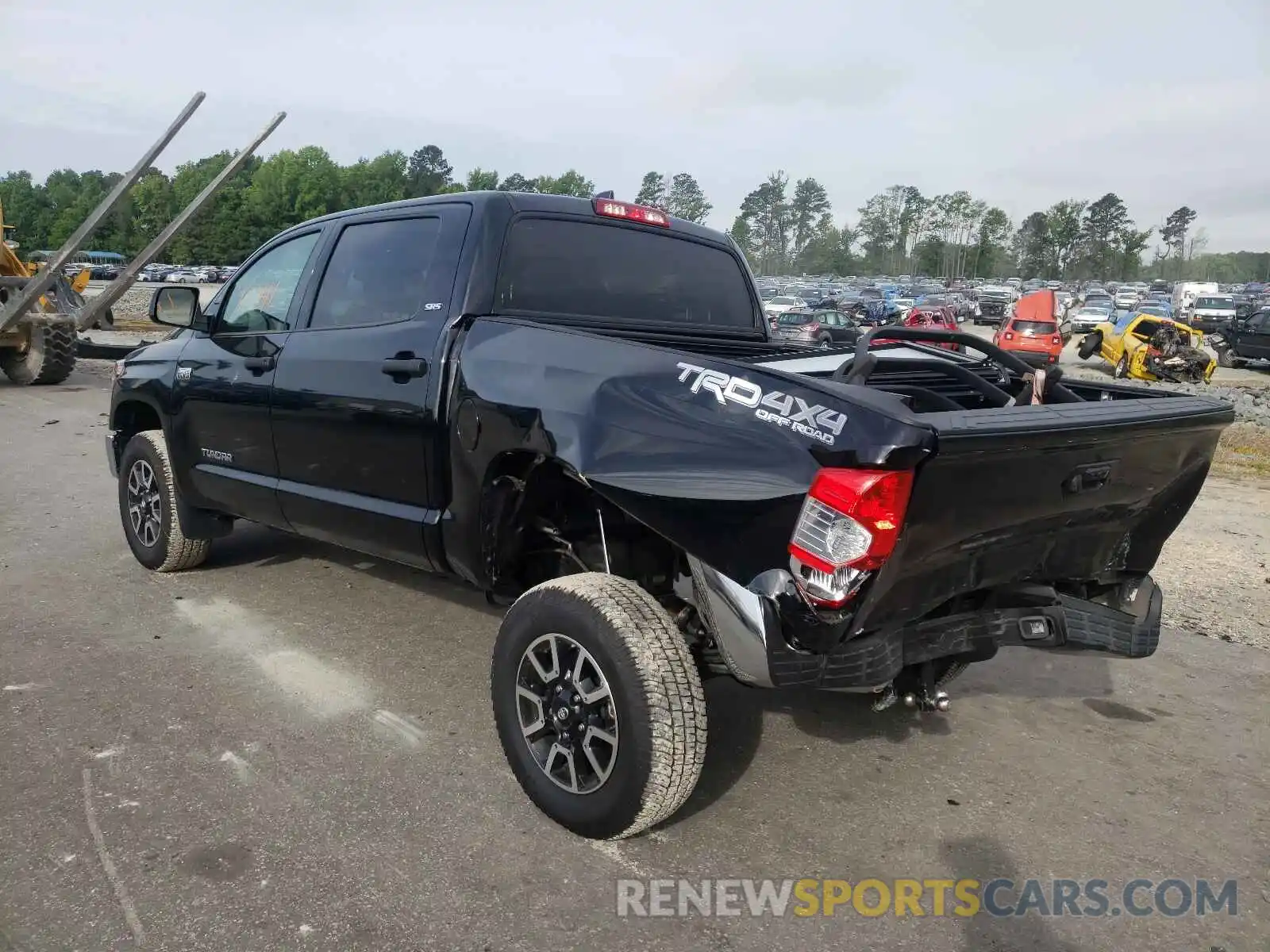 3 Photograph of a damaged car 5TFDY5F15LX954889 TOYOTA TUNDRA 2020