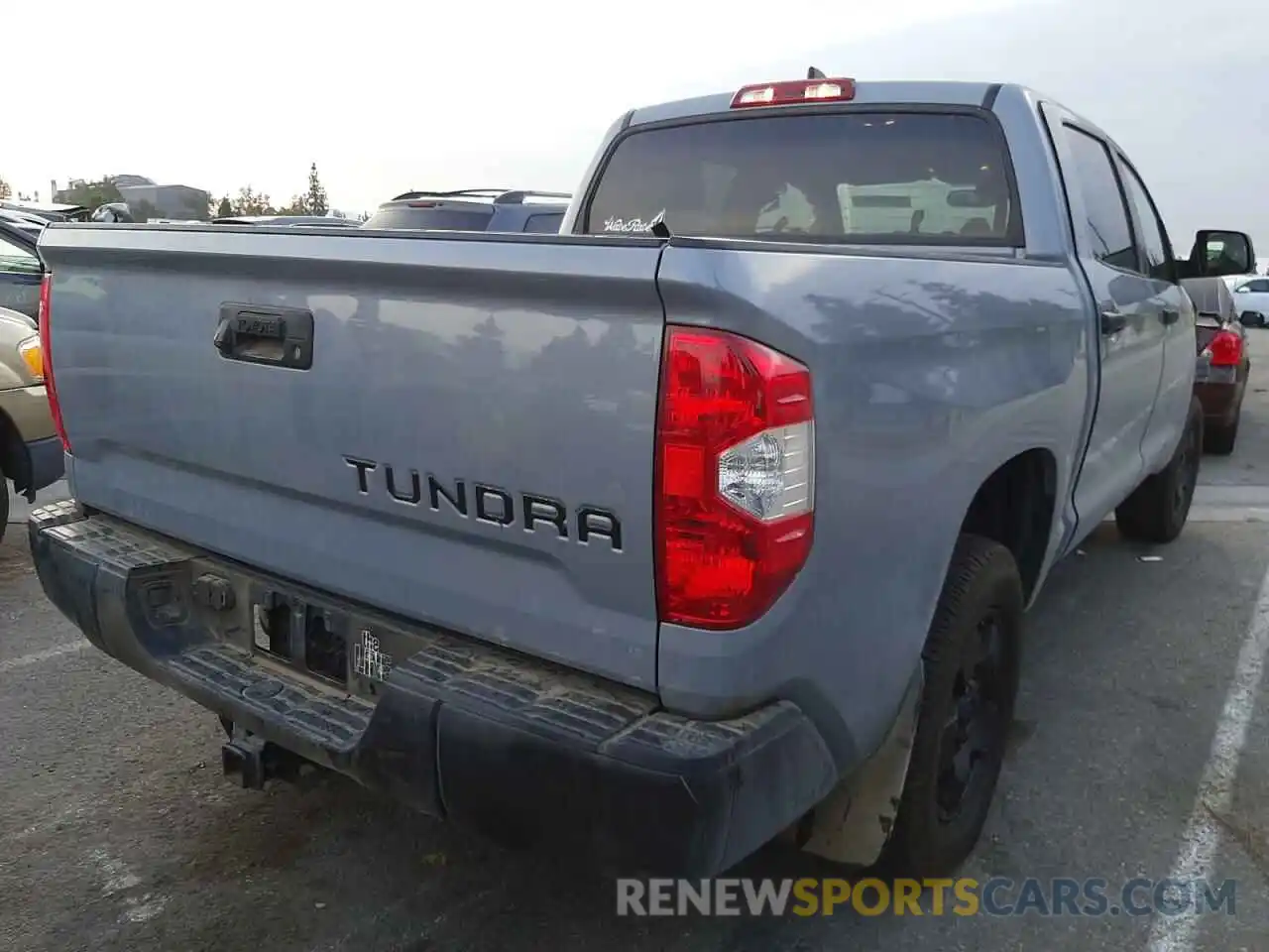 4 Photograph of a damaged car 5TFDY5F16LX893763 TOYOTA TUNDRA 2020