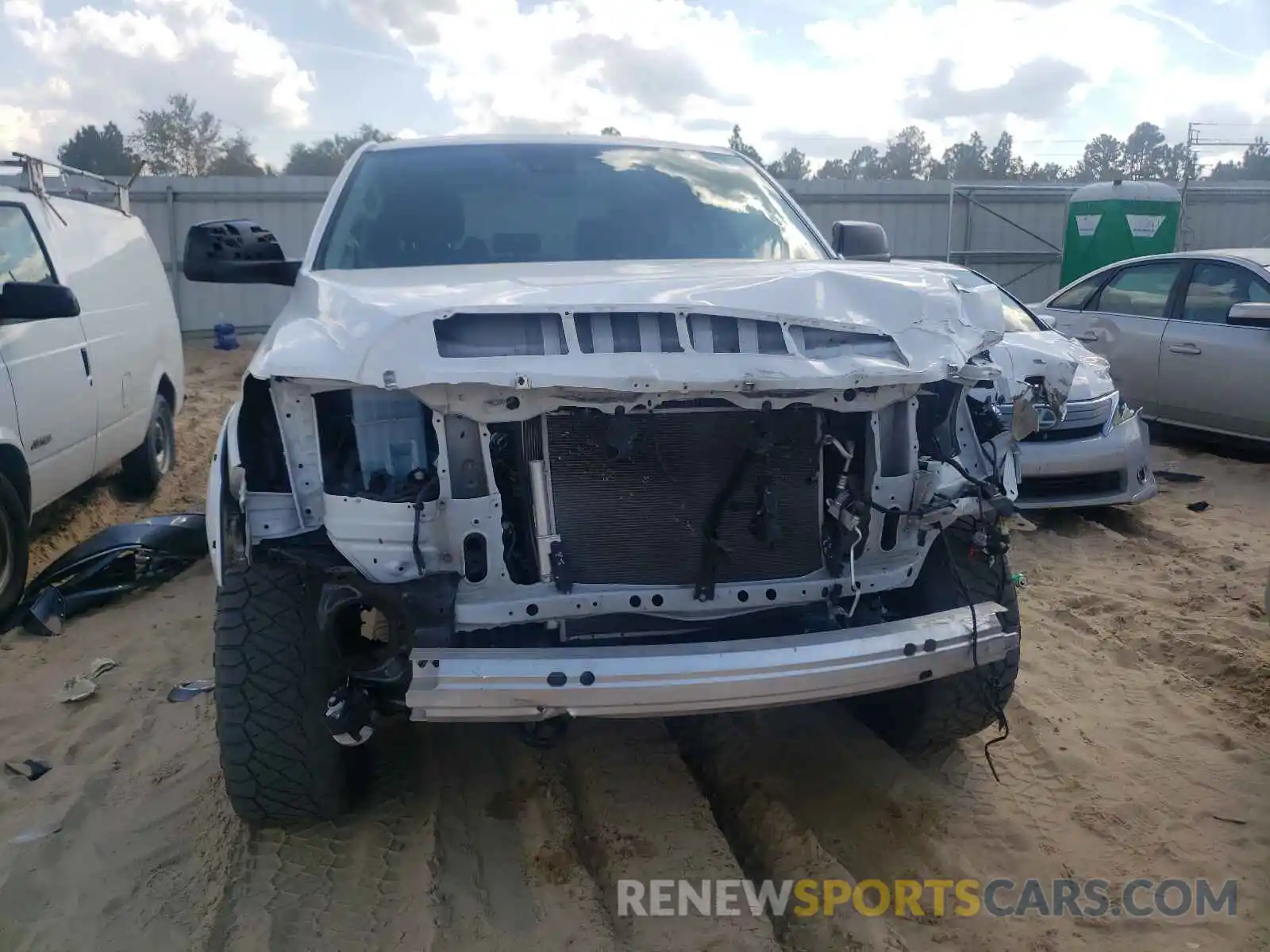 9 Photograph of a damaged car 5TFDY5F16LX895688 TOYOTA TUNDRA 2020