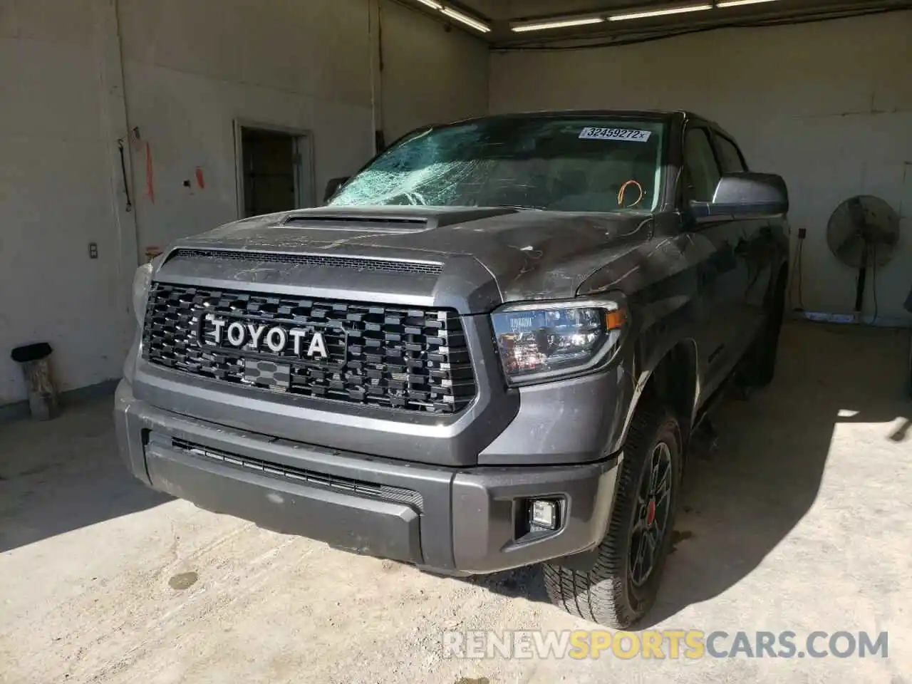 2 Photograph of a damaged car 5TFDY5F16LX905216 TOYOTA TUNDRA 2020